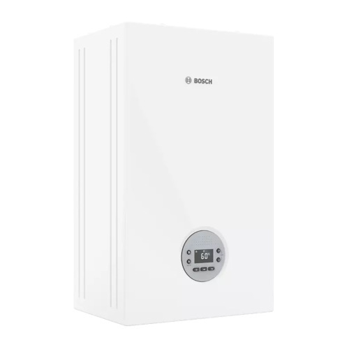 Caldaia murale a condensazione Bosch Condens 1200 W, compatta e silenziosa, ideale per riscaldamento domestico efficiente. Disponibile da 24 e 28 kW, adatta alla sostituzione di vecchi generatori in abitazioni, appartamenti e piccoli spazi. Massima affidabilità, semplicità d’uso e classe energetica A per un comfort termico ottimale.